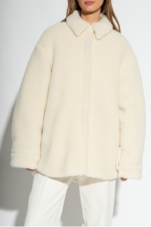 Off-White Faux-fur editorial jacket