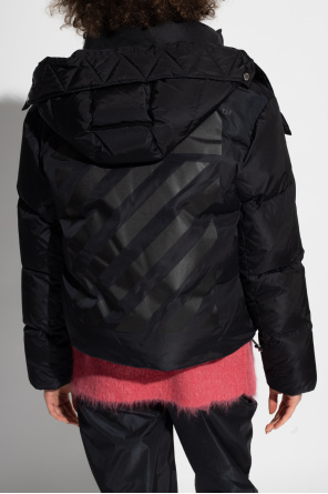Off-White Quilted down rmel jacket