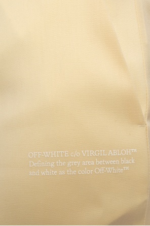 Off-White Short-sleeved wool blazer