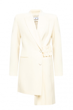 womens off white wool coat