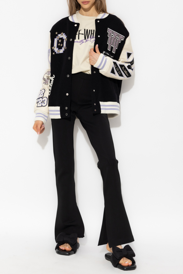 Off-White Bomber stand-up jacket