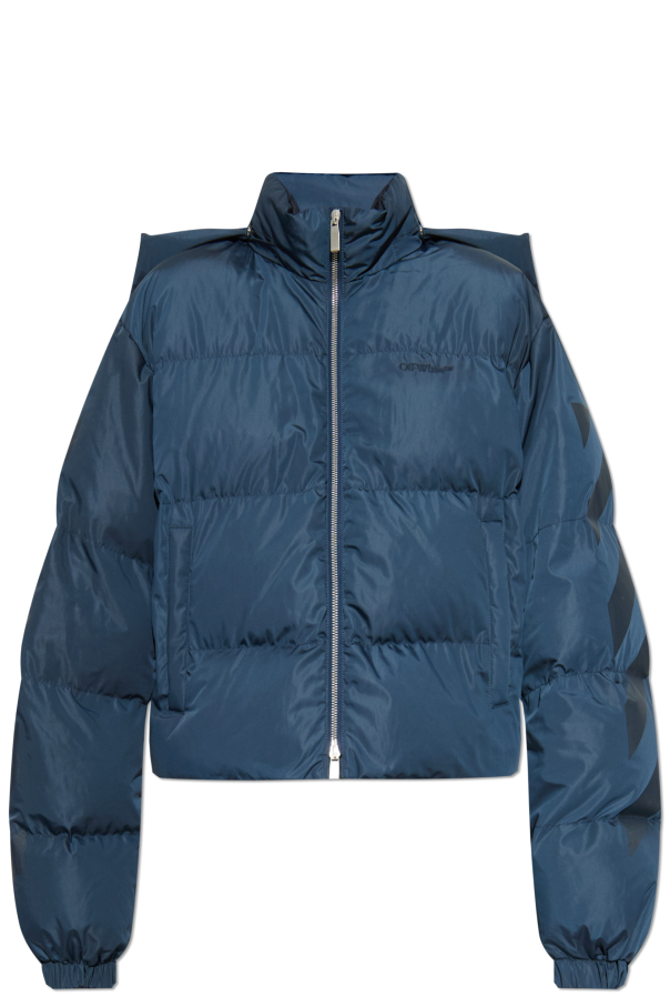 Insulated jacket with detachable hood od Off-White