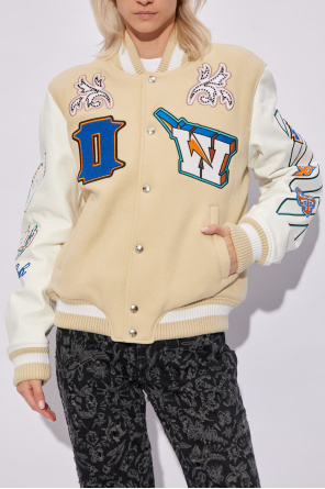 Off-White Kurtka typu ‘varsity’