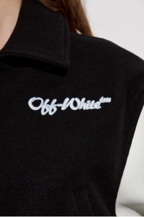 Off-White Jacket with leather sleeves