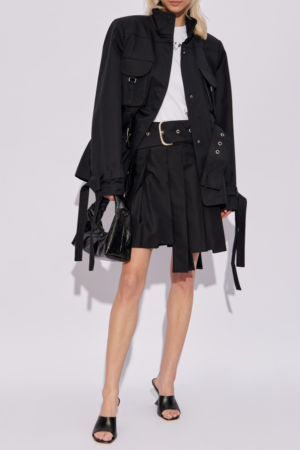 Off-White Jacket with standing collar