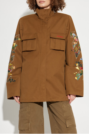 Off-White Loose-fit jacket with colorful print