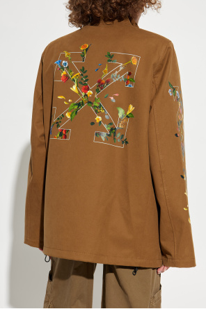 Off-White Loose-fit jacket with colorful print