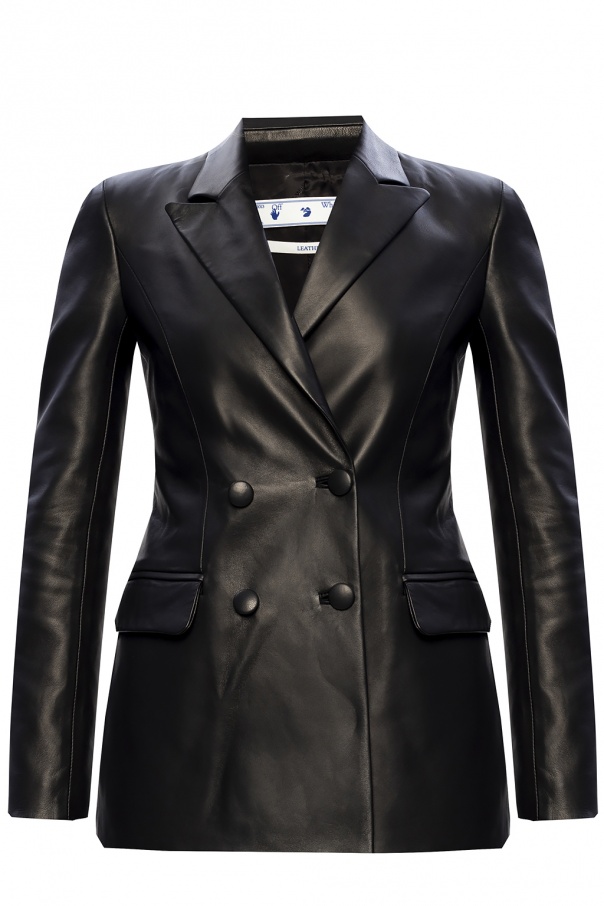 Off-White Leather blazer