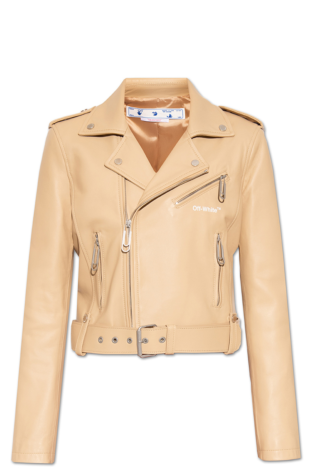 Off-White isabel marant malory padded leather jacket