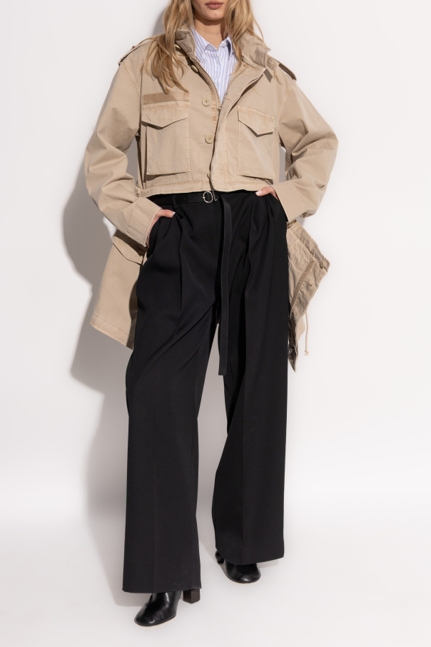 Helmut Lang Parka de algodón