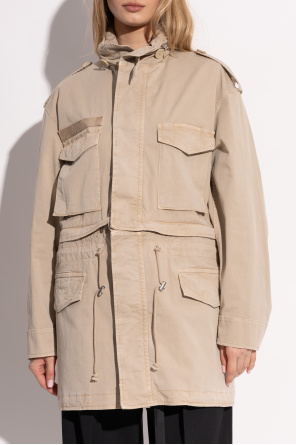 Helmut Lang Parka de algodón