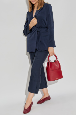Blazer with tie fastening od Theory