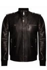 Philipp Plein Biker jacket with logo