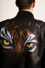 Philipp Plein Biker jacket with logo