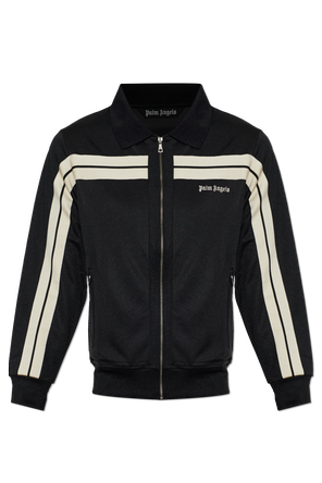 Palm Angels zip-up sweatshirt with embroidered logo