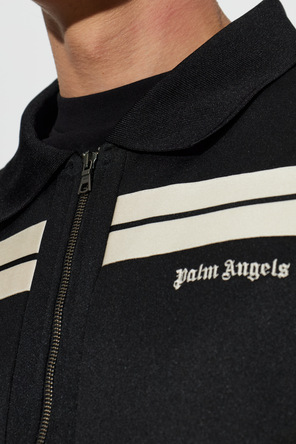 Palm Angels Palm Angels zip-up sweatshirt with embroidered logo
