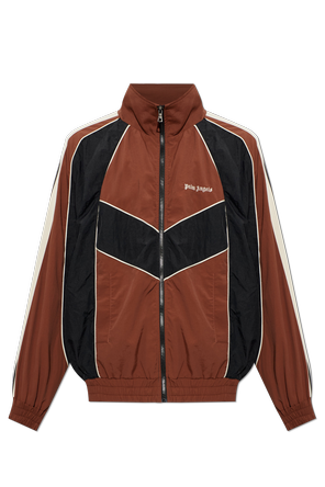 Jacket with stand-up collar