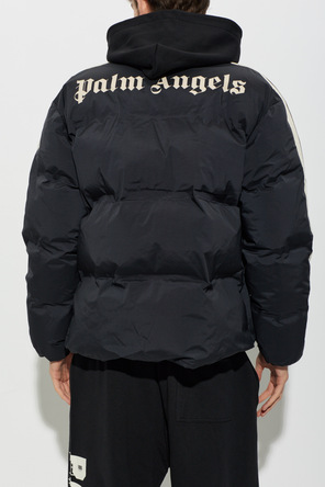 Palm Angels Casaco acolchoado com gola alta