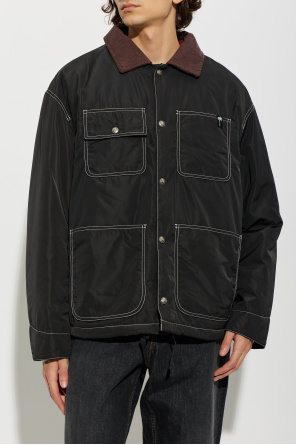 Palm Angels Padded jacket with appliquéd logo