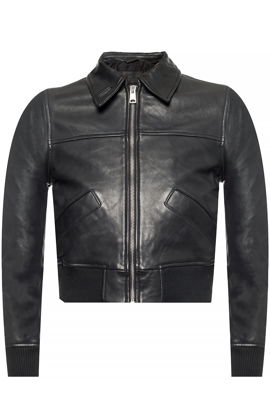 pascao leather bomber jacket