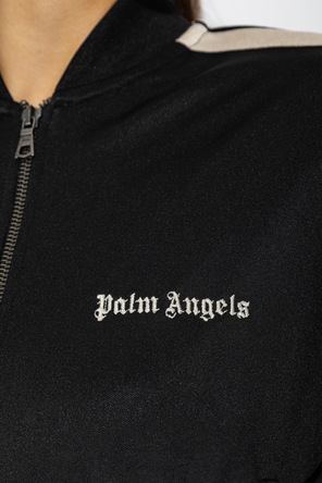 Palm Angels Суитшърт с избродирано лого