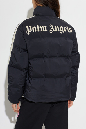 Palm Angels Padded jacket with a stand-up collar
