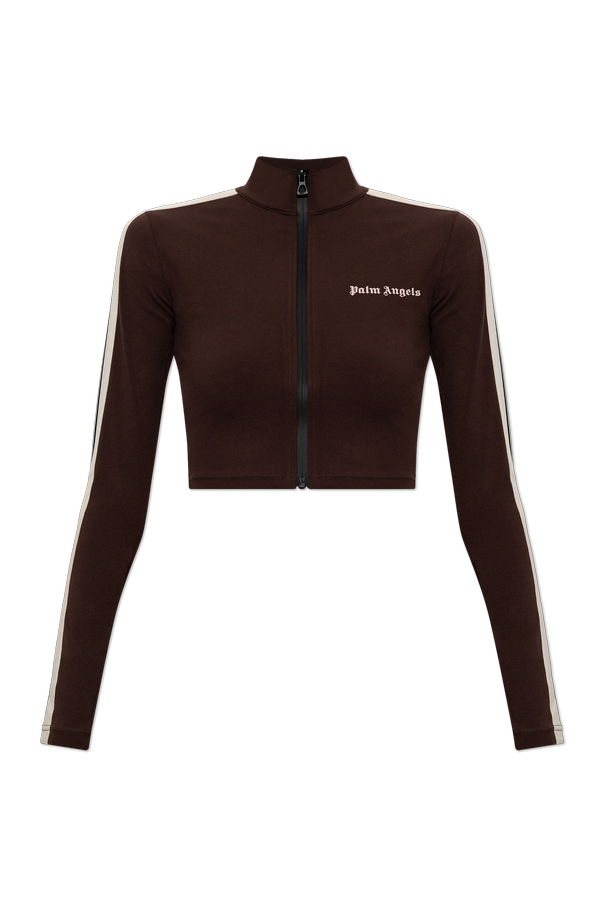 Sweatshirt with printed logo od Palm Angels
