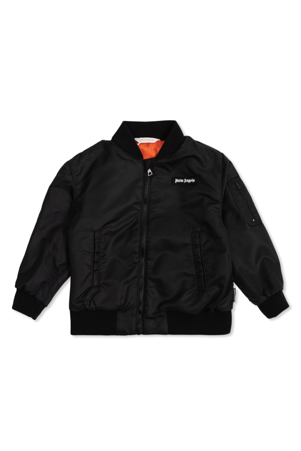 Insulated jacket with logo od Palm Angels Kids