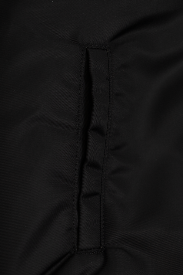 Palm Angels Kids Insulated jacket with logo