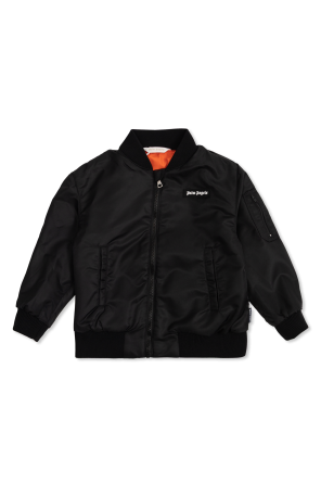 Chaqueta acolchada con logo