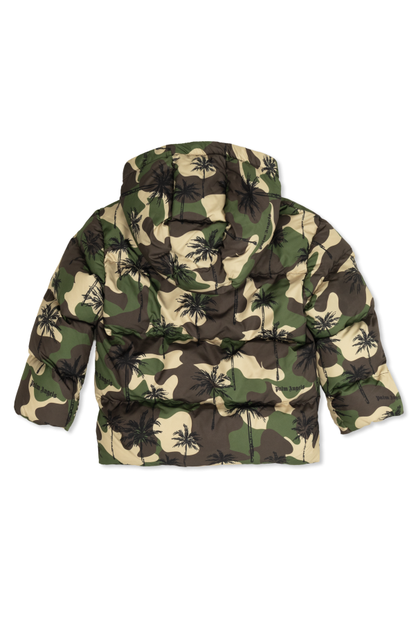 Palm Angels Kids Ocieplana kurtka