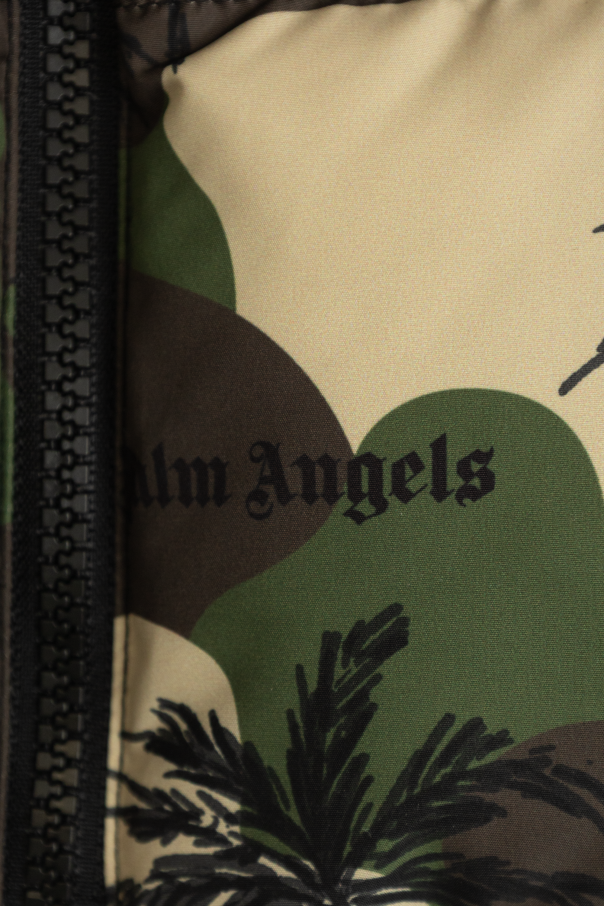 Palm Angels Kids Ocieplana kurtka