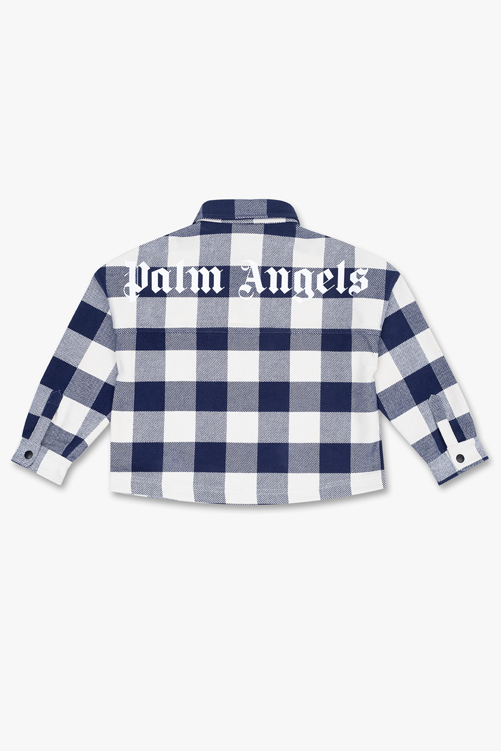 Palm Angels Kids scarlet jacket with logo