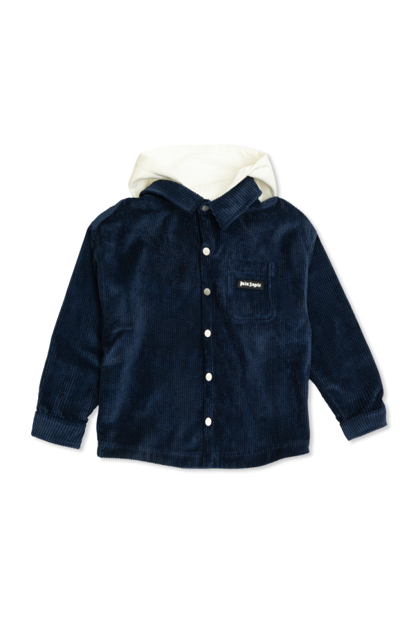 Ribbed jacket od Palm Angels Kids