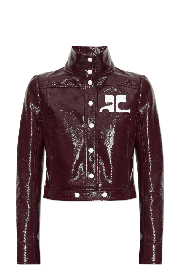 Jacket with logo od Courrèges