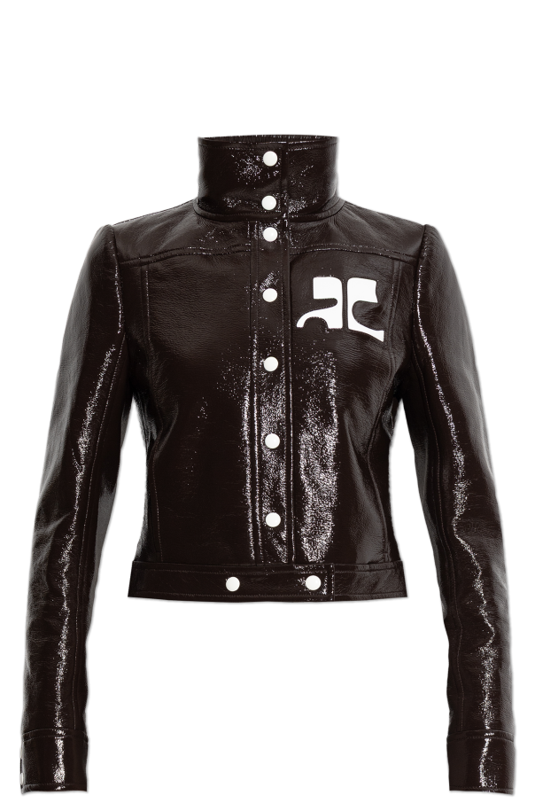 Jacket with logo od Courrèges