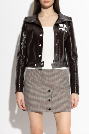Courrèges Jacke mit Logo