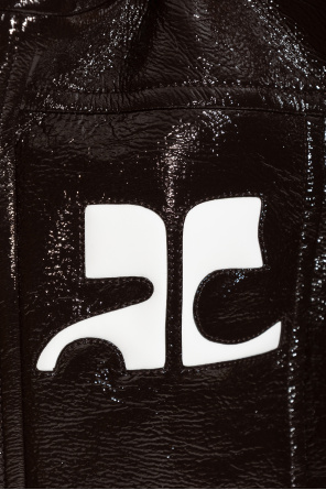 Courrèges Jacke mit Logo