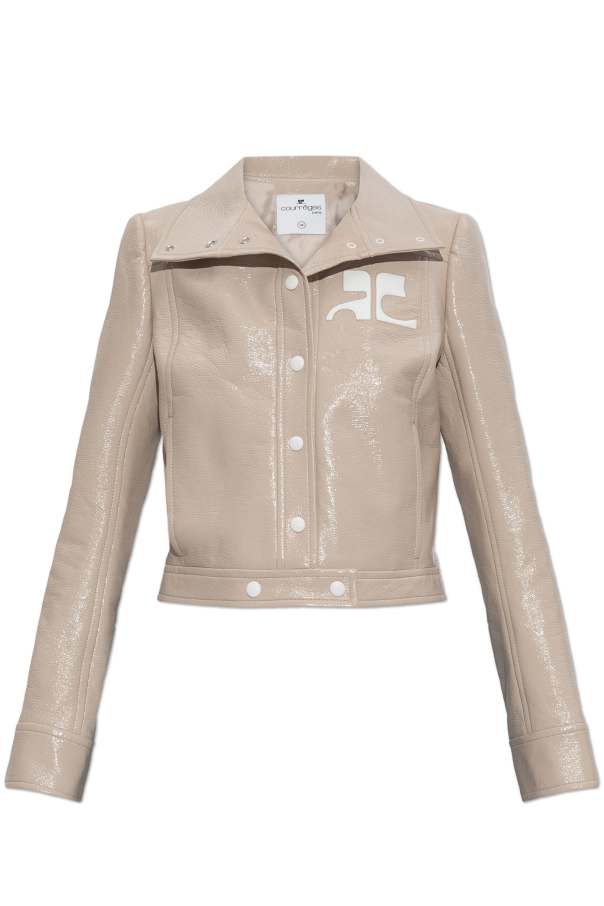 Jacket with logo od Courrèges