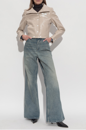 Chaqueta con logo od Courrèges