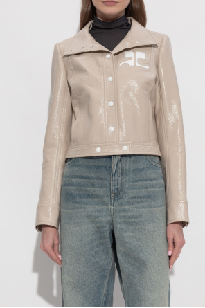 Courrèges Jacke mit Logo