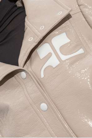 Courrèges Jacke mit Logo