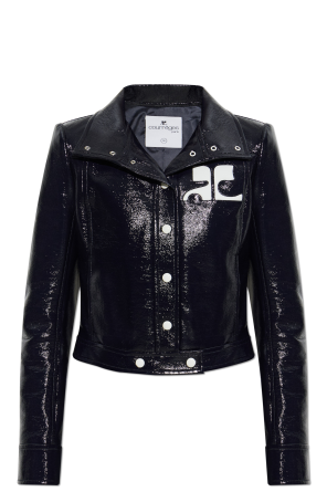 Jacket with logo od Courrèges