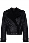 The Mannei ‘Petra’ cropped shearling jacket