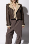 The Mannei ‘Petra’ shearling texture jacket