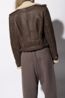 The Mannei ‘Petra’ shearling texture jacket