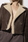 The Mannei ‘Petra’ shearling texture jacket