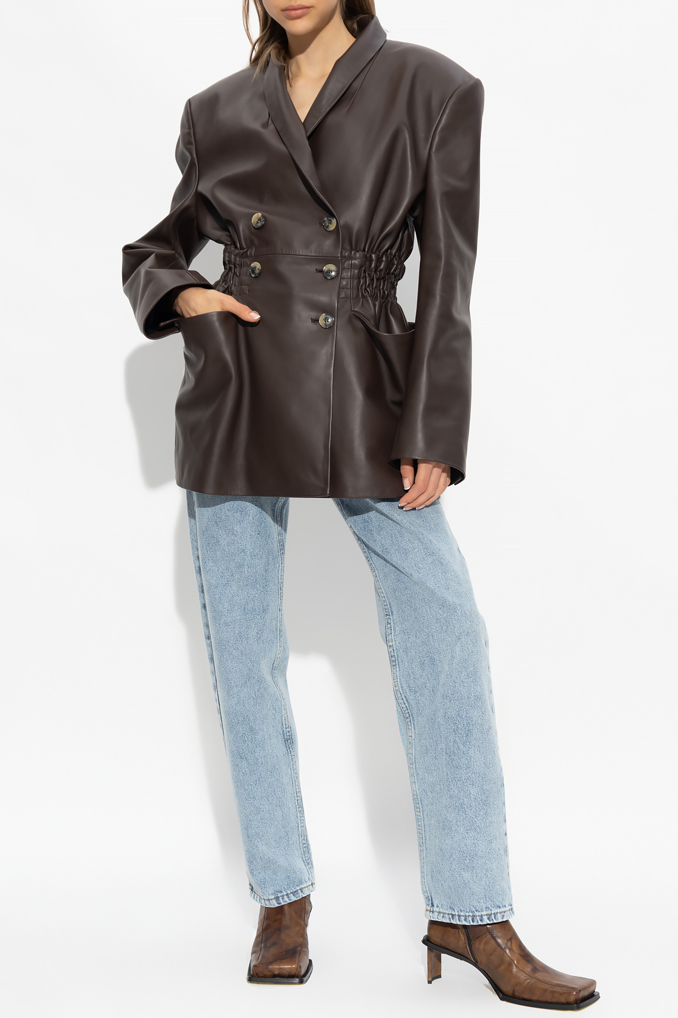 The Mannei ‘Antibes’ oversize blazer