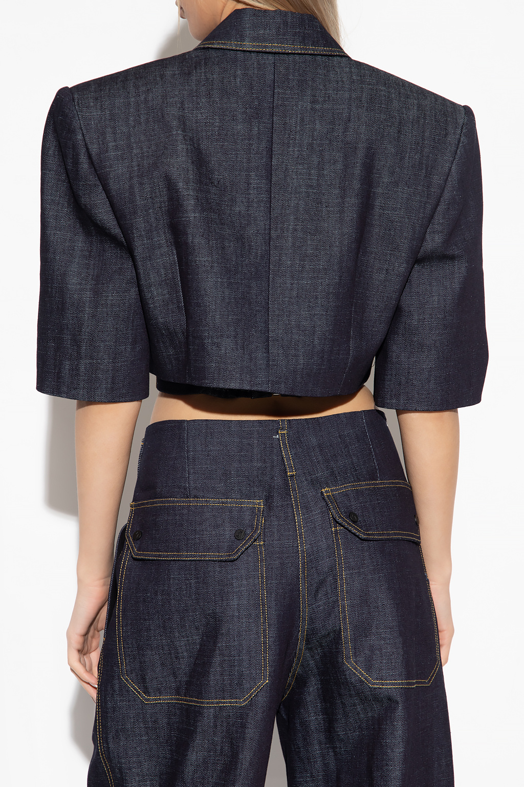 The Mannei ‘Aspos’ cropped blazer