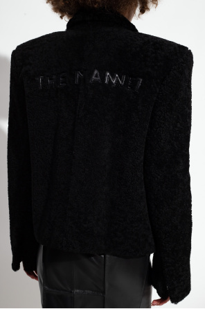 The Mannei ‘Bert’ cropped shearling jacket